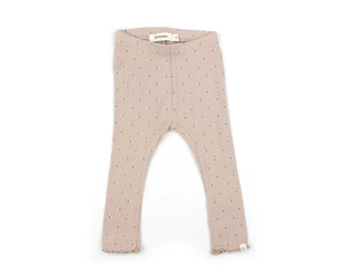 Lil Atelier rose dust blomstret legging